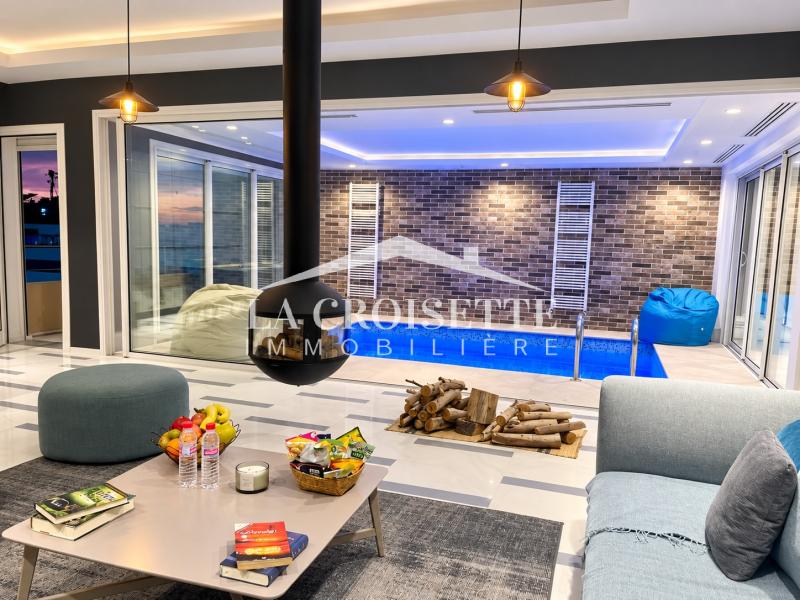 Appartement meublé S+3 avec piscine couverte au Lac2